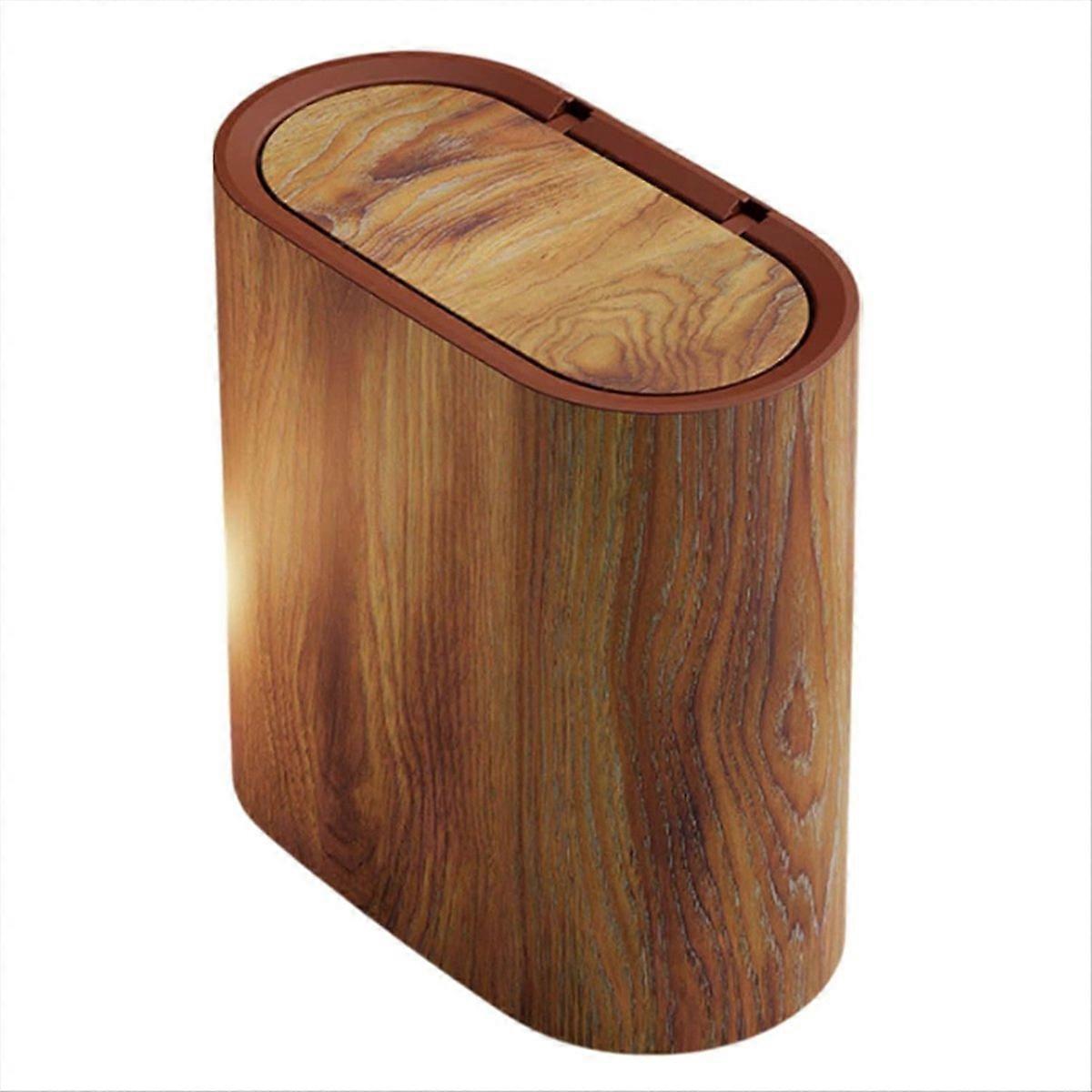 Bathroom Trash Can with Lid,Small Garbage Can,Trash Can Storage Bin