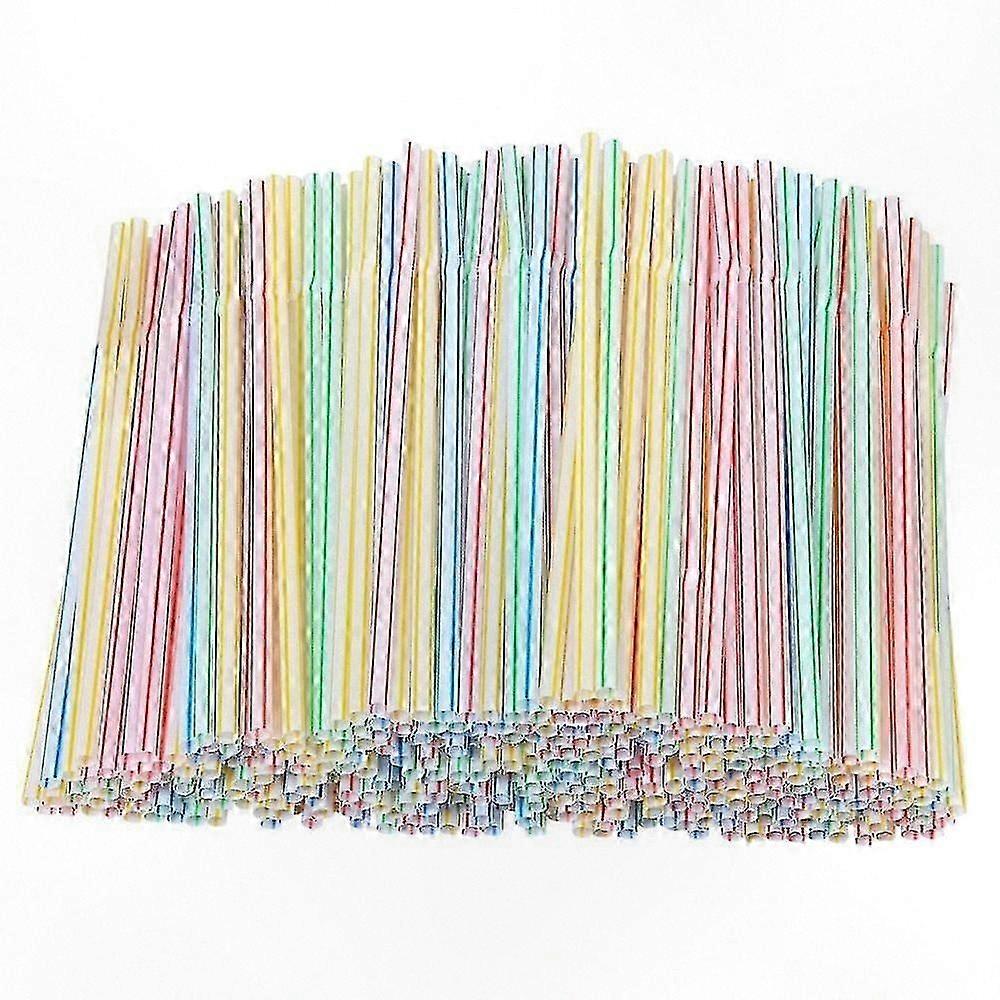 Biodegradable Eco-Friendly Straws, 8 Inch, 200 Count for Everyday Use