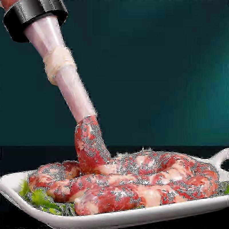 2025 Manual Homemade Sausage Tools Stuffer Meat Filling Tool Practical Sausage Syringe Funnel Nozzle For Sausage Making Enema Tube