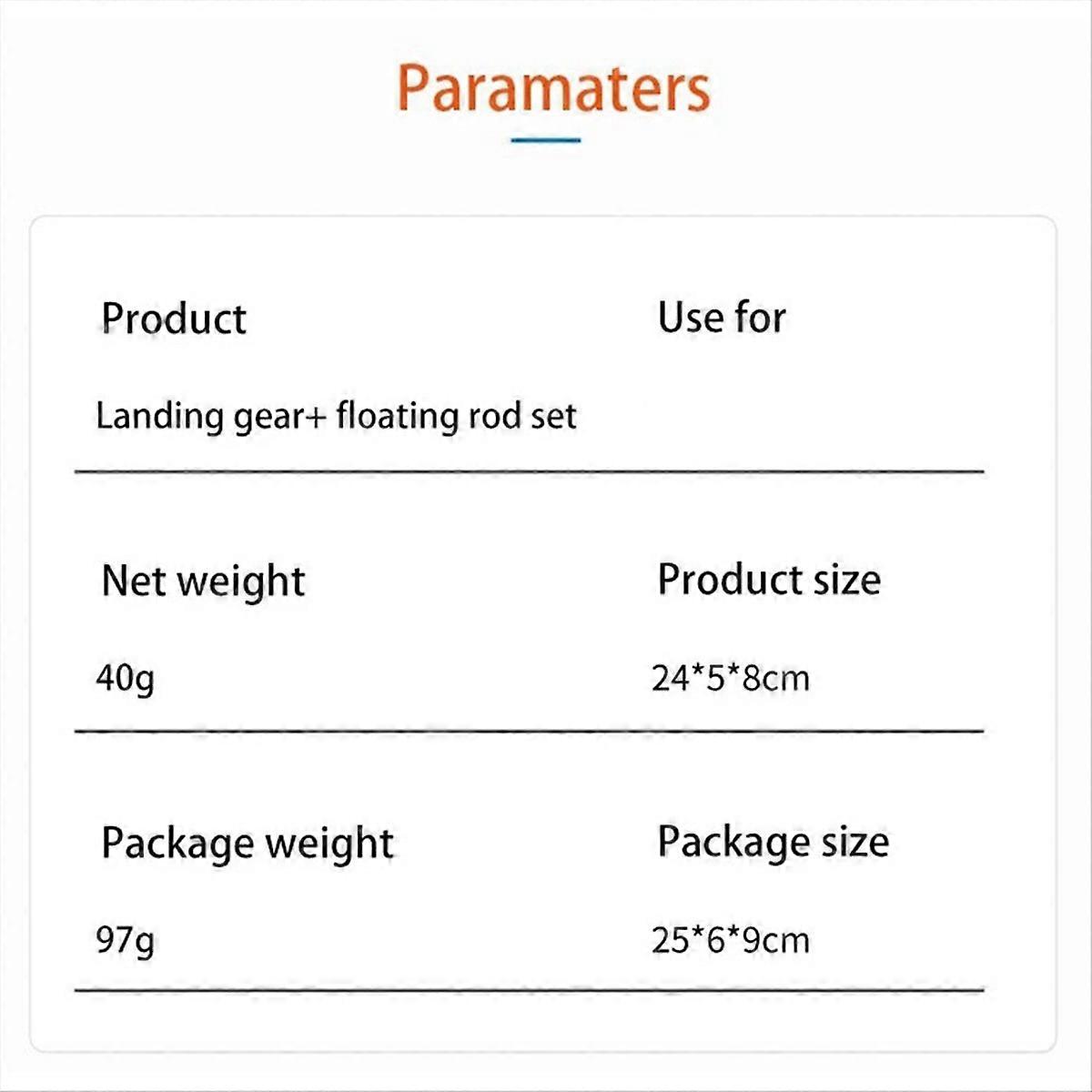 Landing Skid Float Kit Expansion for DJI Mini 4 Pro/Mini 3 PRO/Mini 3