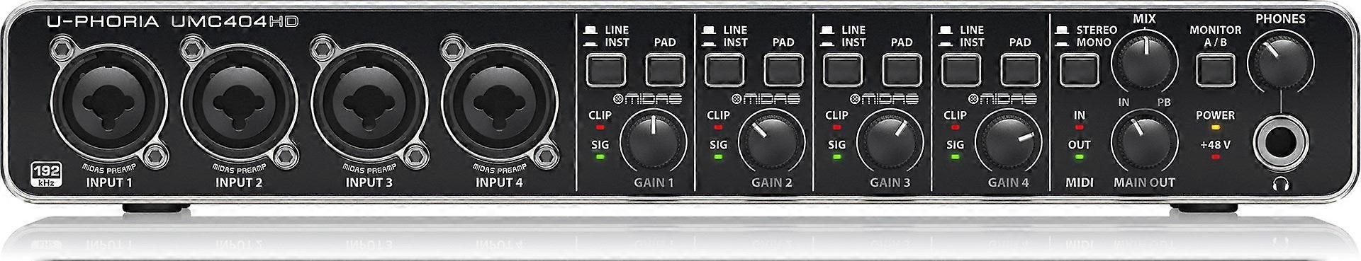 Behringer Umc404hd Optagelse Audio Interface