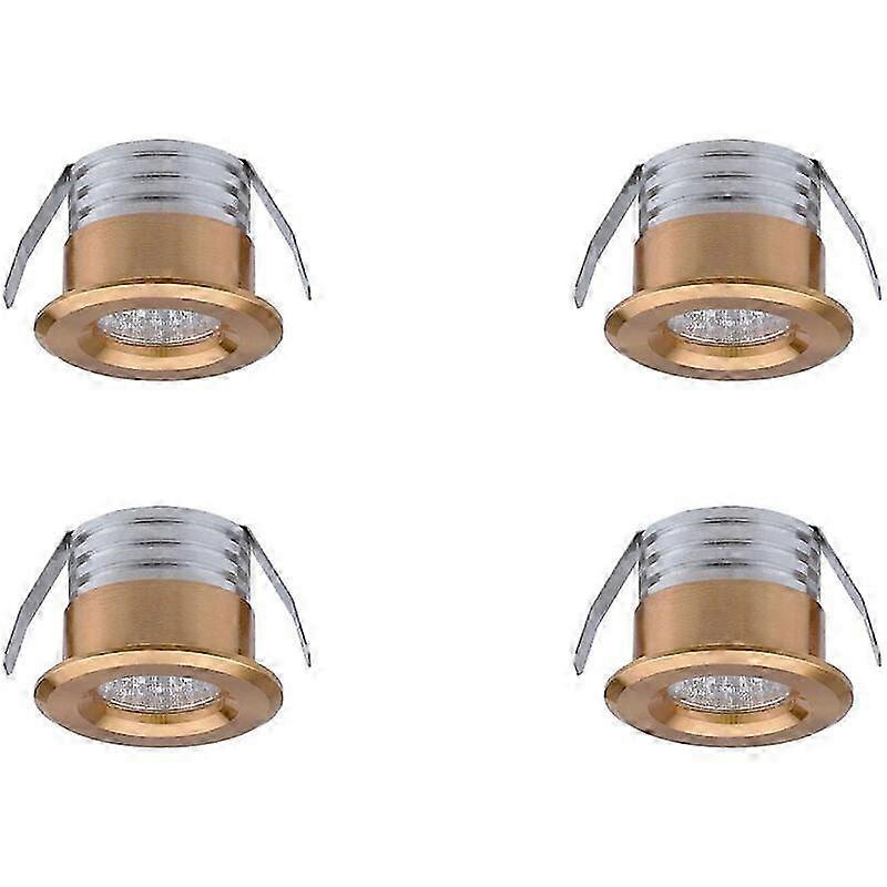 Mini-LED-Einbaustrahler, 3 W, neutrales Licht, 4er-Set