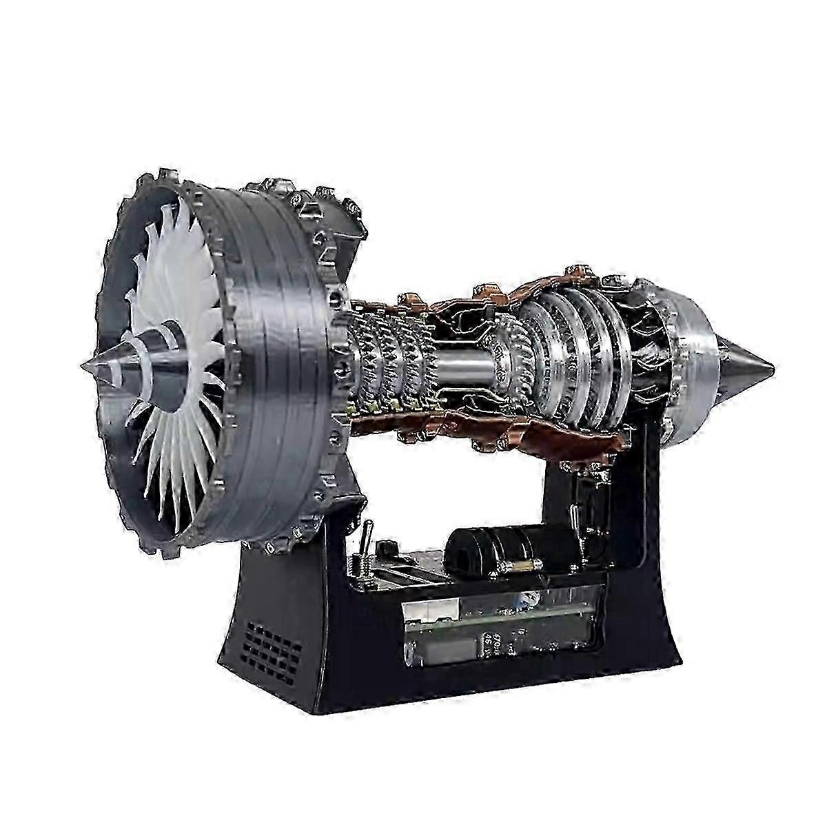 25-26 TR900 Turbofan Engine Model Aircraft Engine Kit Turbojet Engine Model Supercharged Aircraft Engine Replica