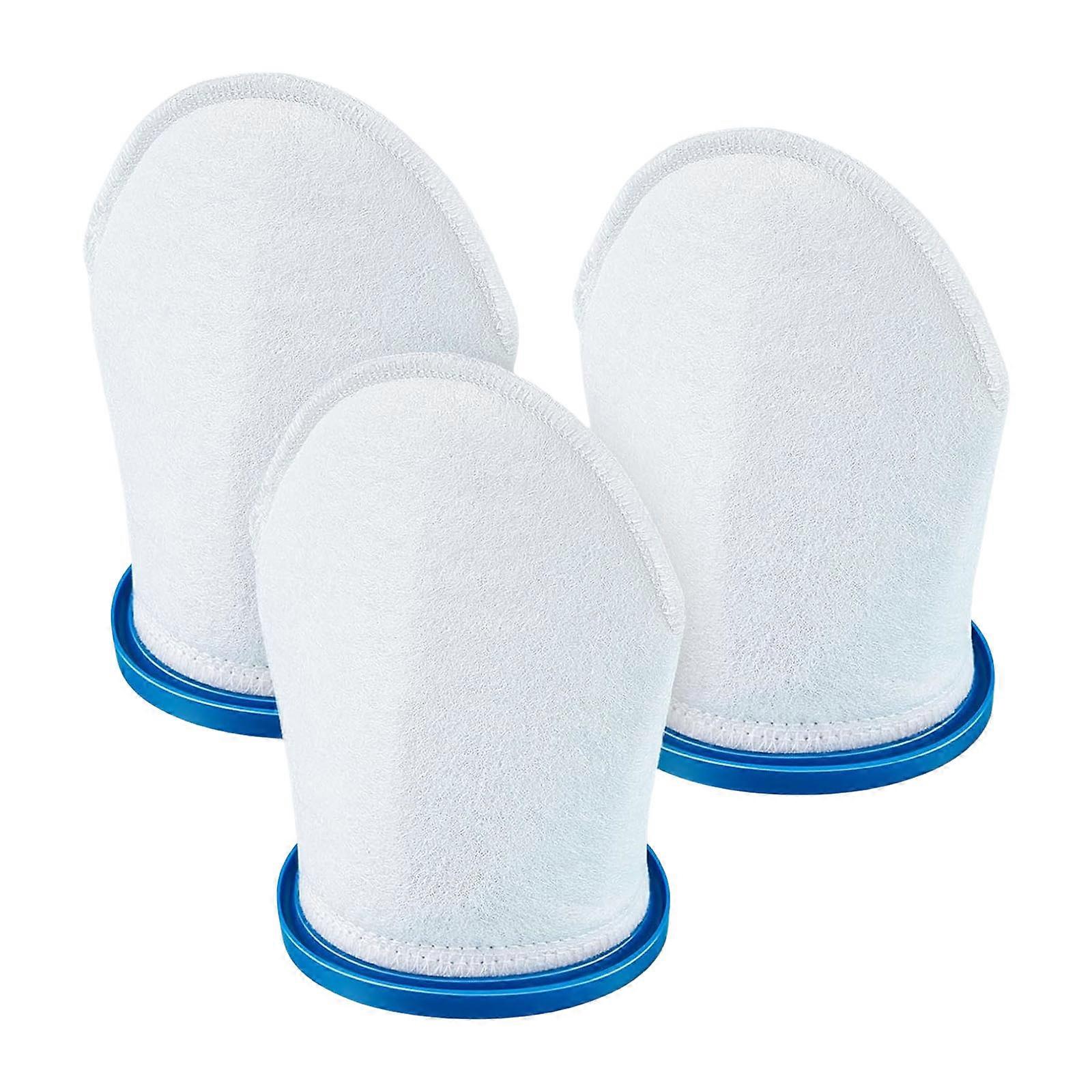 Pack of 3 Advanced Multilayer Filtration Bags for Pool Vacuums Thickened Cotton Texture Long Lasting Performances Multicolor