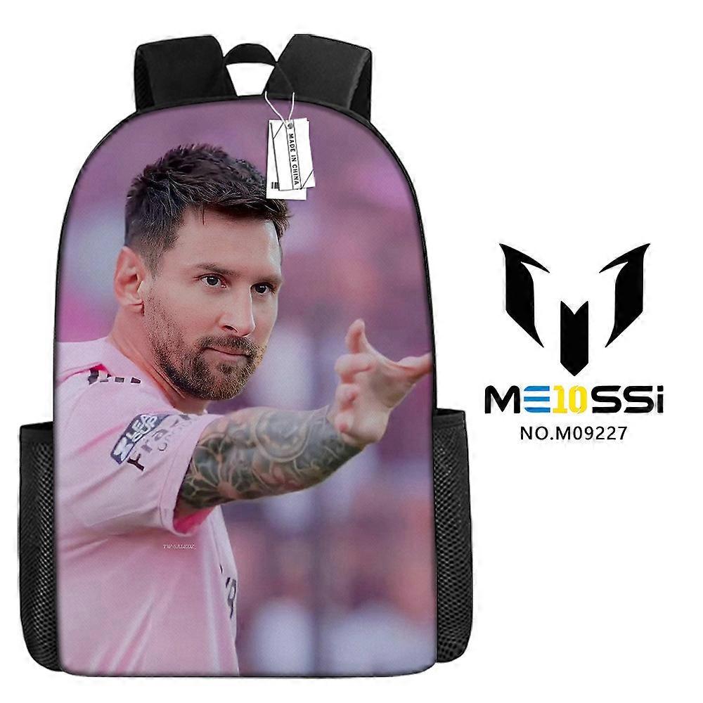 Backpack for primary and secondary school students, single-layer backpack for Miami international players