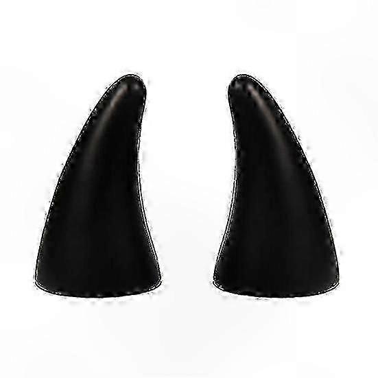 Car Roof Decor 3D Devil Horn Stickers for Front Rear Mounting