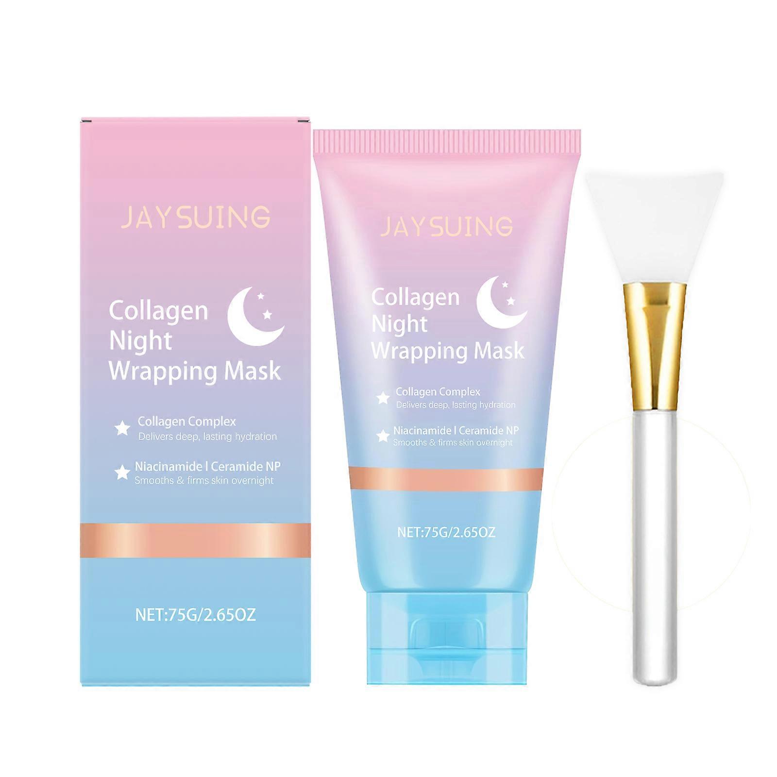 Collagen Night Peel-Off Mask Cleanses Keratin