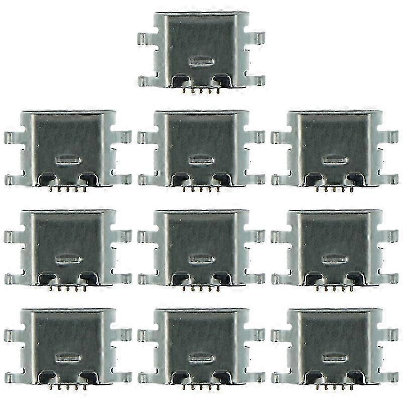 10 قطع موصل منفذ الشحن