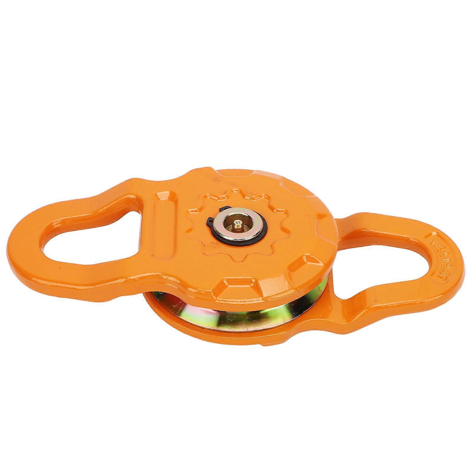 Snatch Block 50000lbs Minimum Break Strength 25000lbs Working Load Limit Heavy Duty Winch Pulley for Tractor Truck ATV UTV