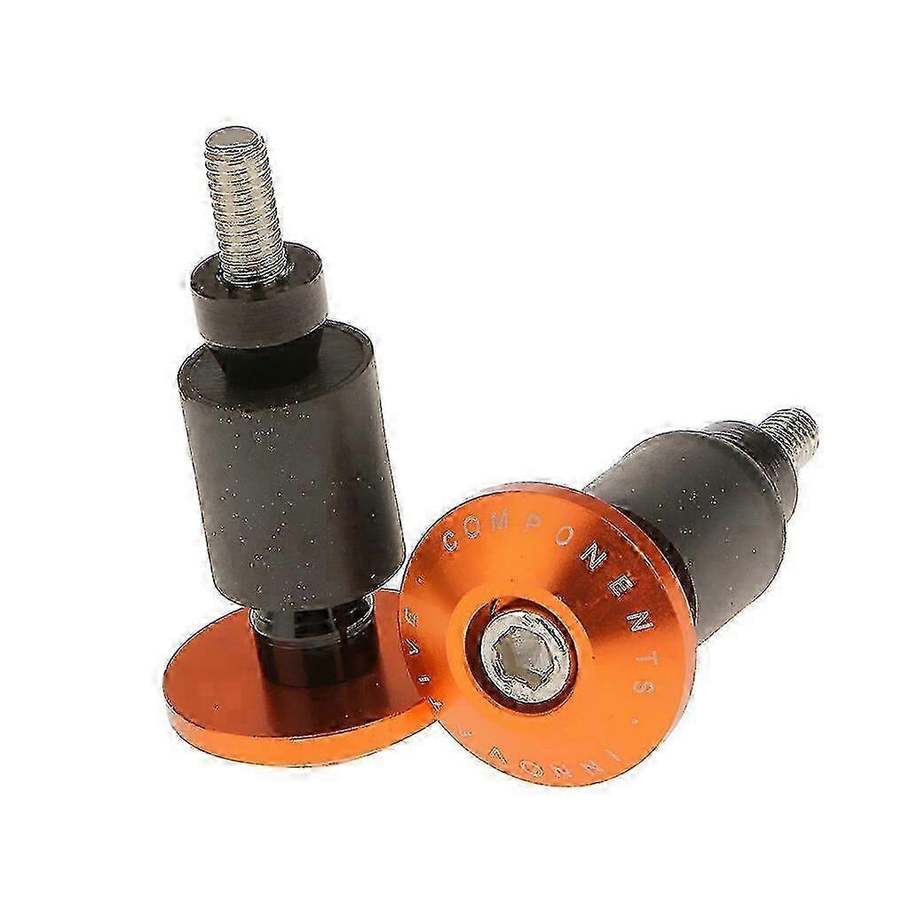 7/8" 22mm CNC Motorcycle Handlebar Cap Hand Grips Bar End Plugs