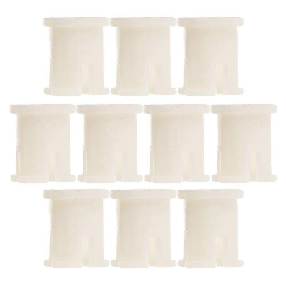 10Pcs Small Wheel Sockets Swivel Caster Stem Sleeves Caster Socket Inserts for Chair Feet Caster Socket Replaceable Furniture Insert Socket Caster Sle