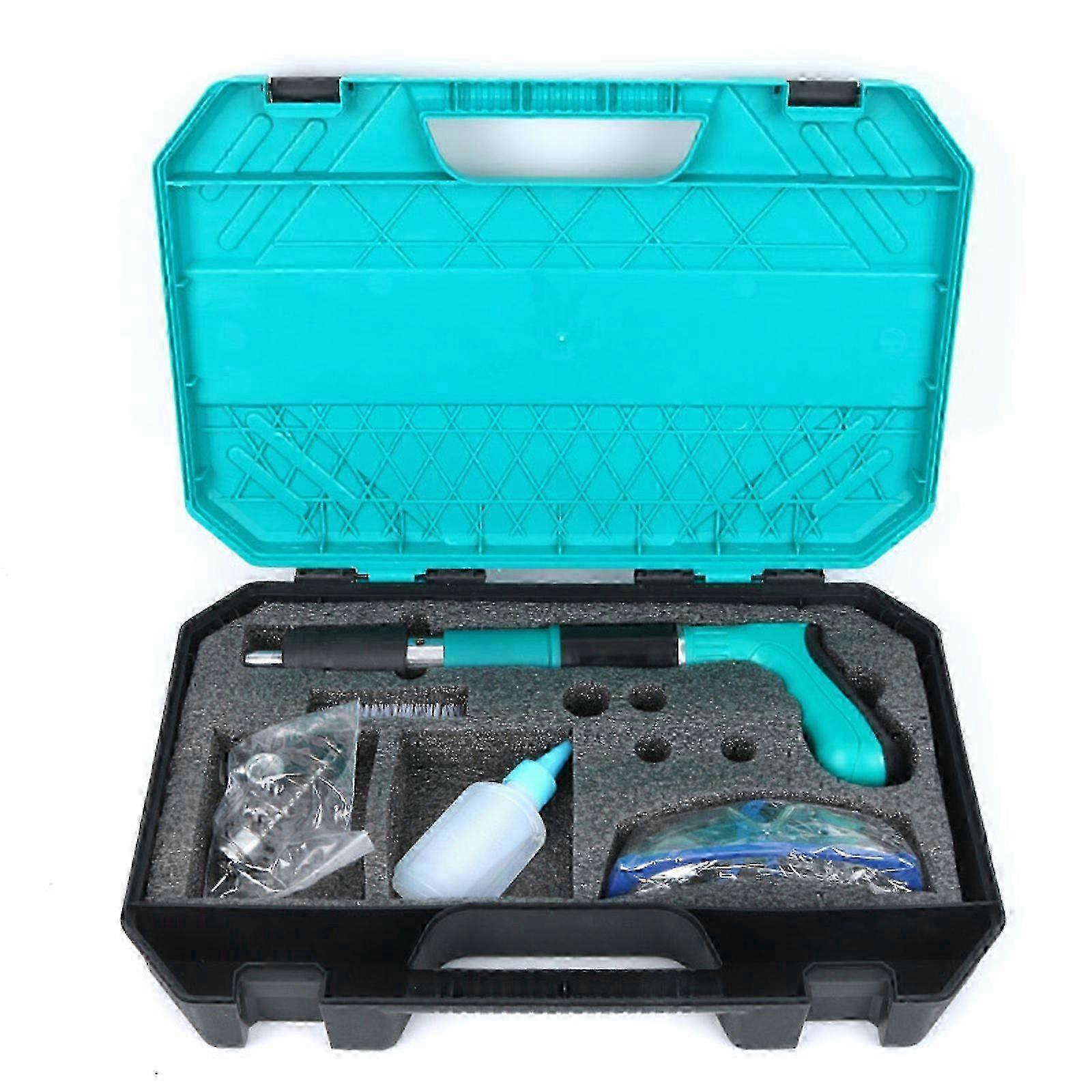 Manual Steel Nail Gun Kit - High Performance with 50 Nails for DIY Projects