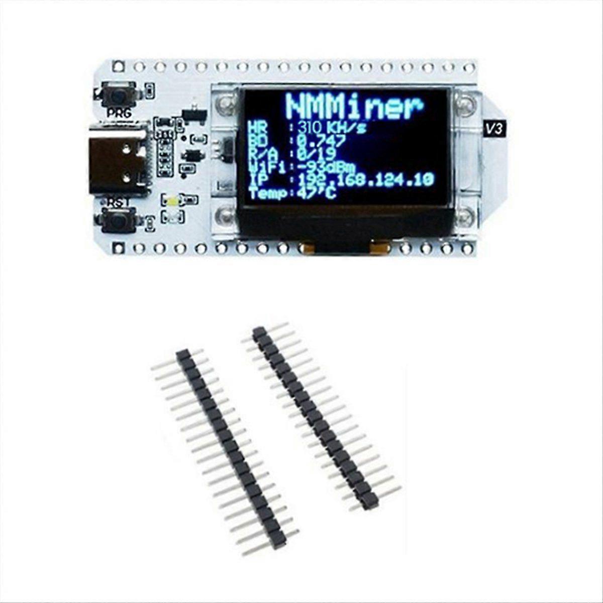 NerdMiner Solo Lottery Miner 310KH/S LoRa 32 V3 863-928MHz USB High Performance Win BTC Support WiF