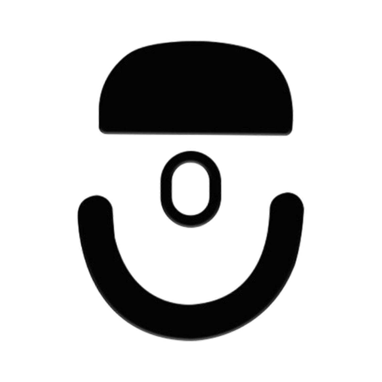 Smooth Glides PTFE Gaming Mouse Skates 0.8mm Thickness Upgraded Enhances Mouse Glides For MCHOSE A7 Ultra RE Multicolor