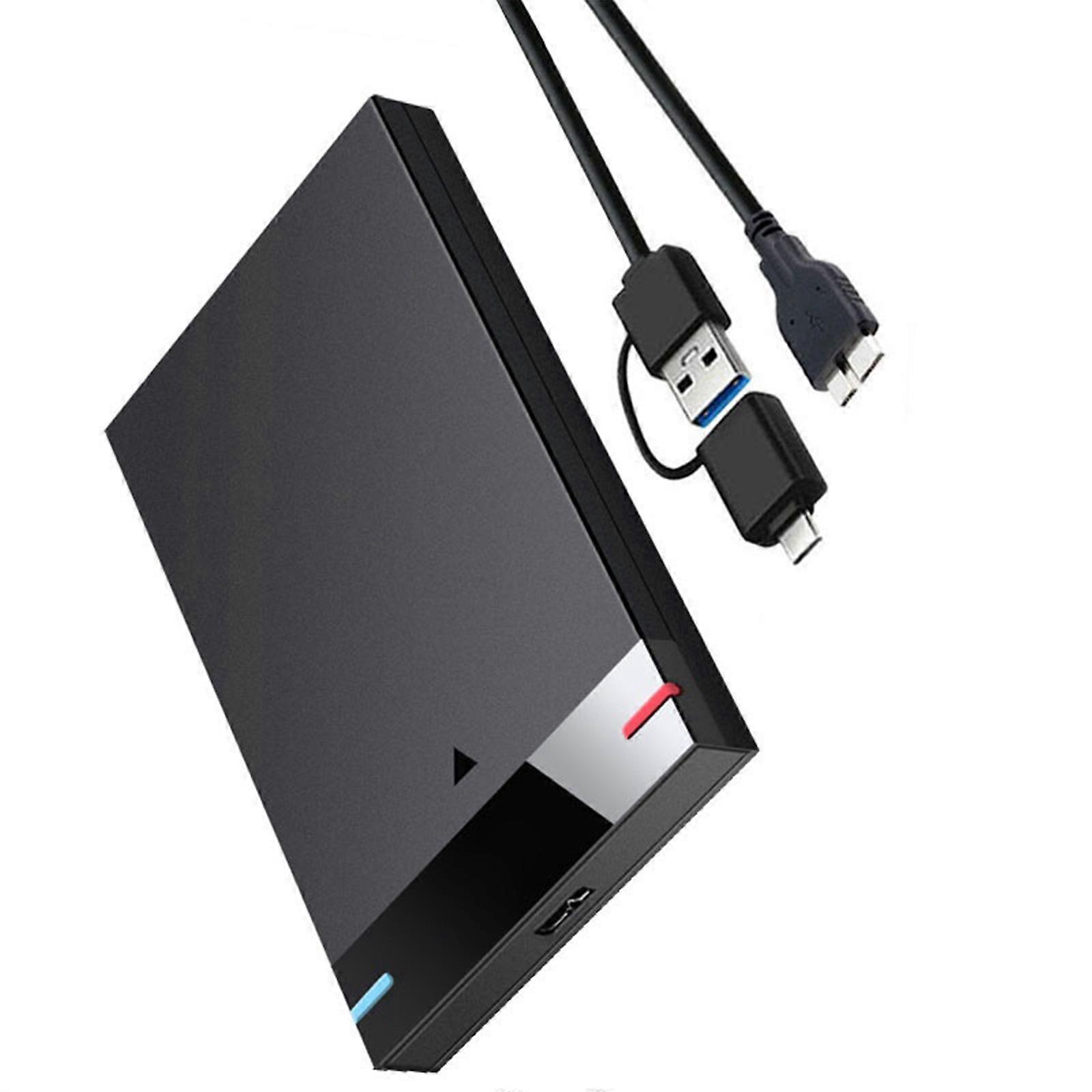 UASP Enhances 2.5Inch External Drive Enclosure Support 5TB Capacity USB C USB3.0 Port Plugs Play Operation Multicolor