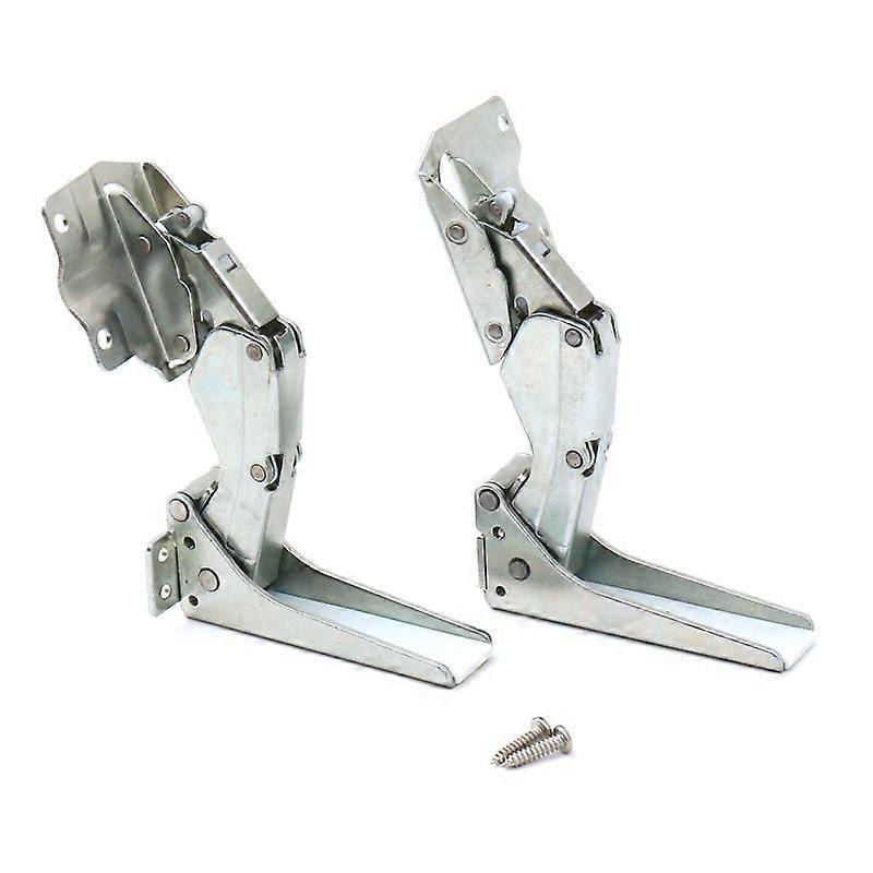 Hettich freezer compartments, with a pair of integrated door hinges, top right