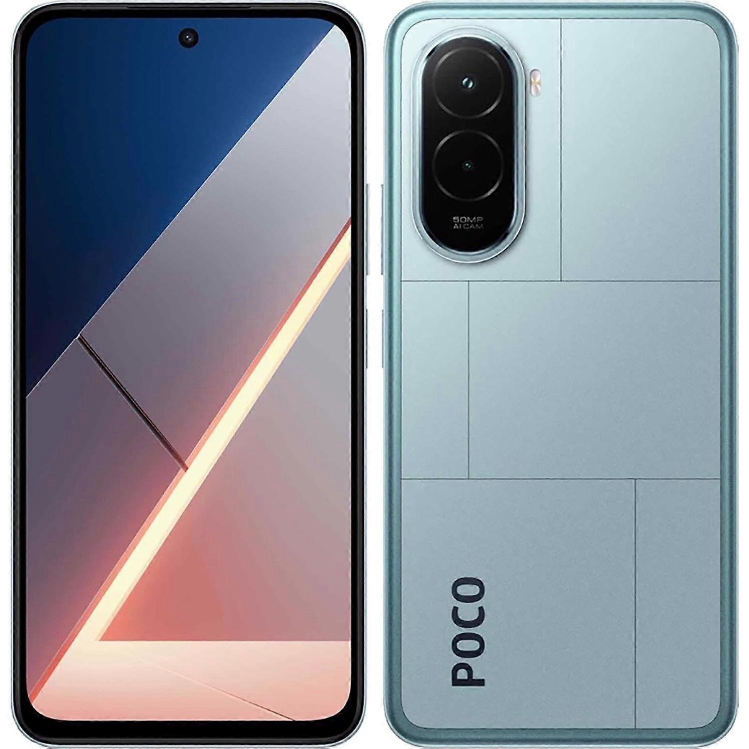 Xiaomi Poco M7 8GB+256GB Dual-SIM Unlocked Smartphone Blue	