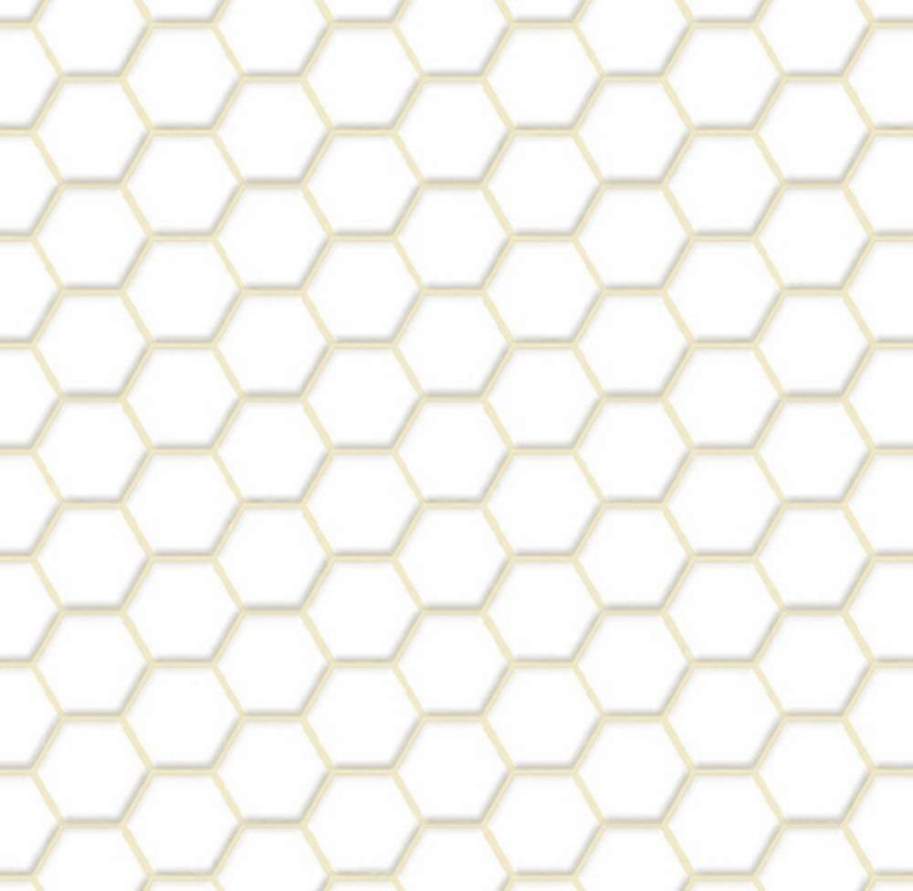 بيت الدمى الأبيض البيج مسدس بلاط ورقة مصغرة الحمام أرضيات المطبخ