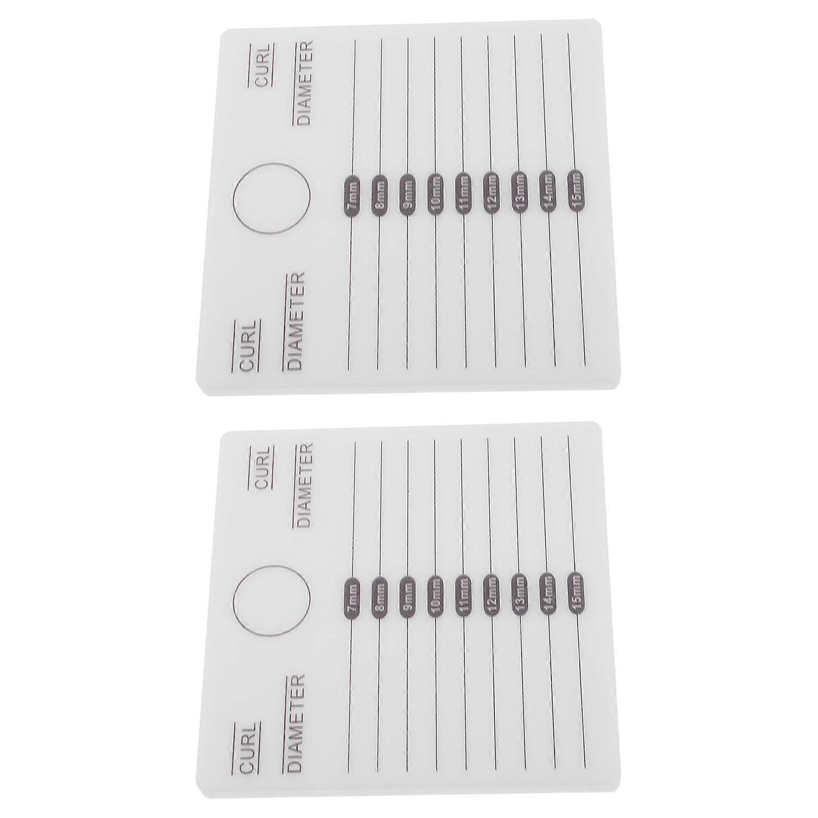 Eyelash Extension Tool Portable Eyelash Pallet for Efficient Lash Grafting 2Pcs