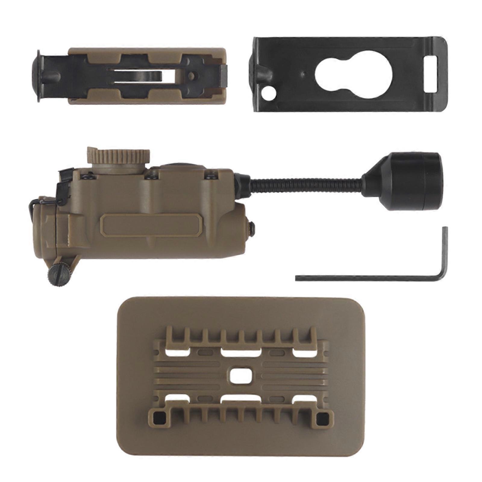 Adjustable Headlamp Multipurpose Hunting Headgear Light Set with Mounting Accessory Easy to Assemble  Mud Color