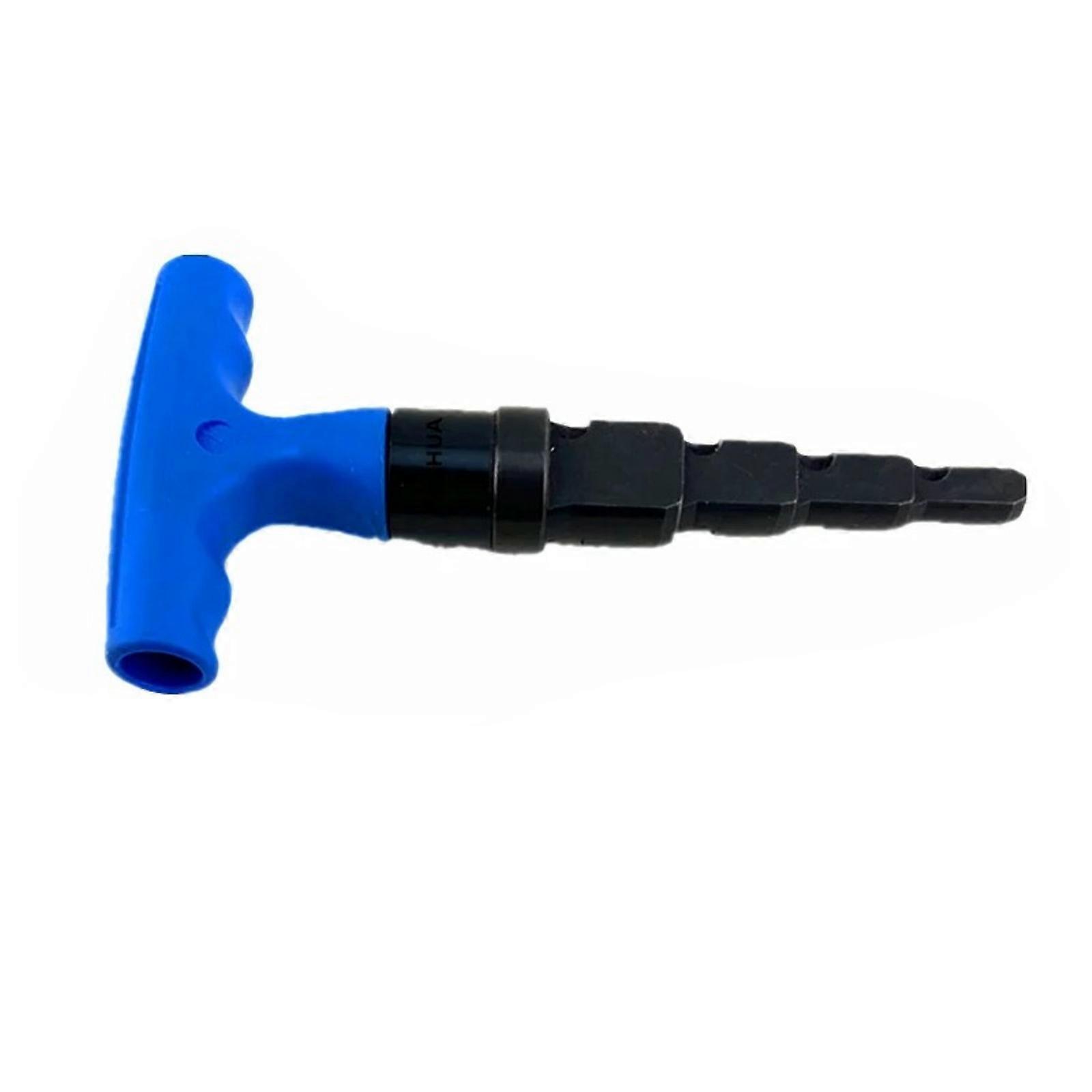 Pipe Deburring Tool 4 In 1 Ratcheting Rotation 16-32mm Internal Chamfering Multi-Layer Calibration Reamer Installation Multicolor
