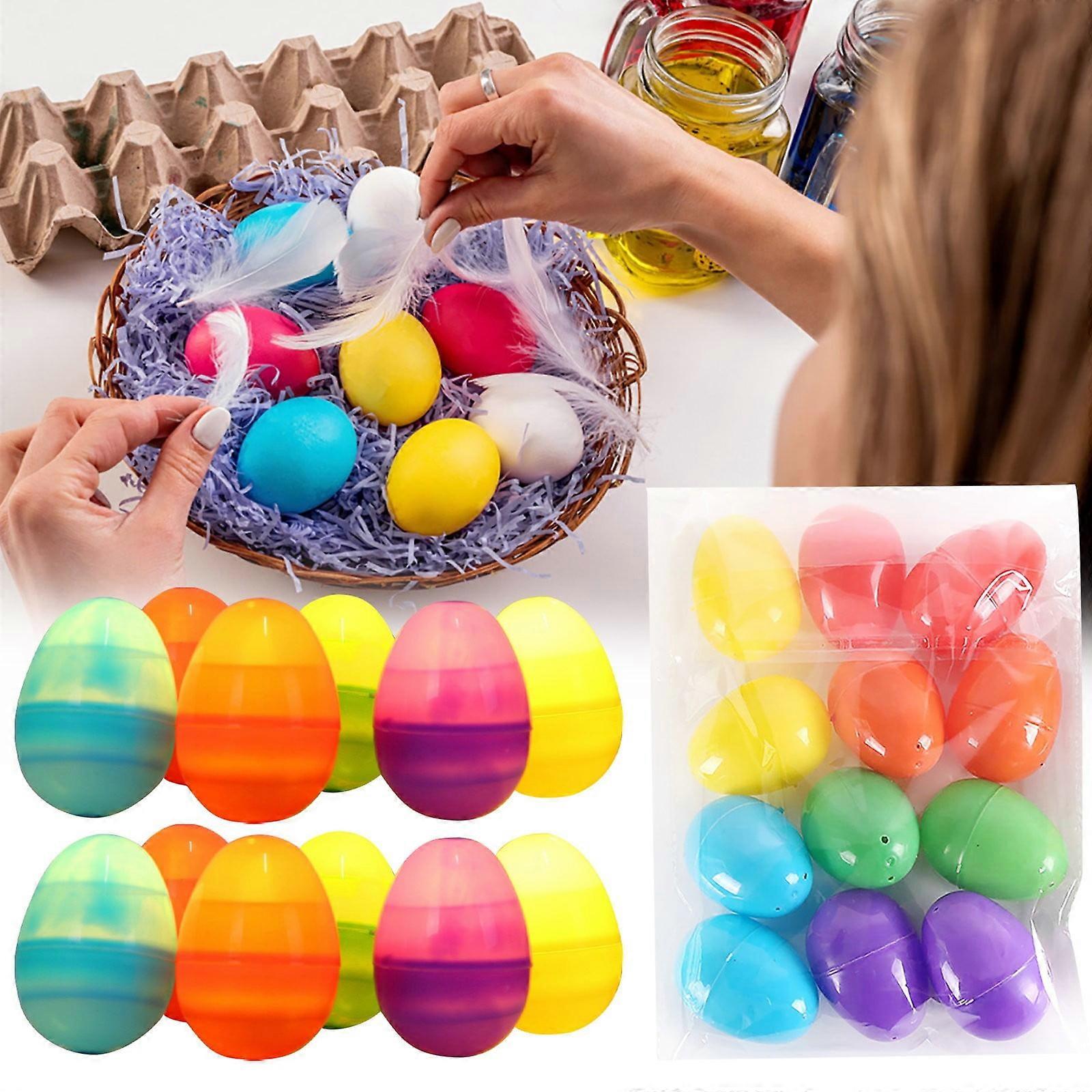 WinysinEaster Decorative Egg Lamp Party Scene Layout LED Easter Egg DIY Glow Egg