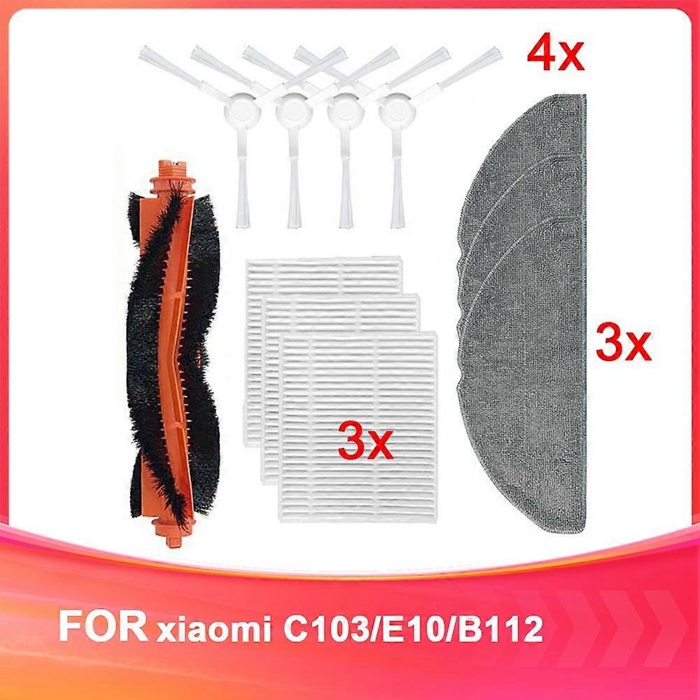 For C103/E10/B112 Robot Sweeper and Mopper Side Brush Filter