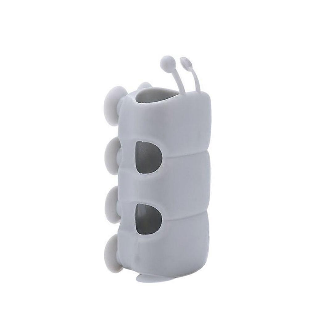 WJSXC Bathroom Shower Movable Bracket Powerful Suction Seat Chuck Suction Cup Gray