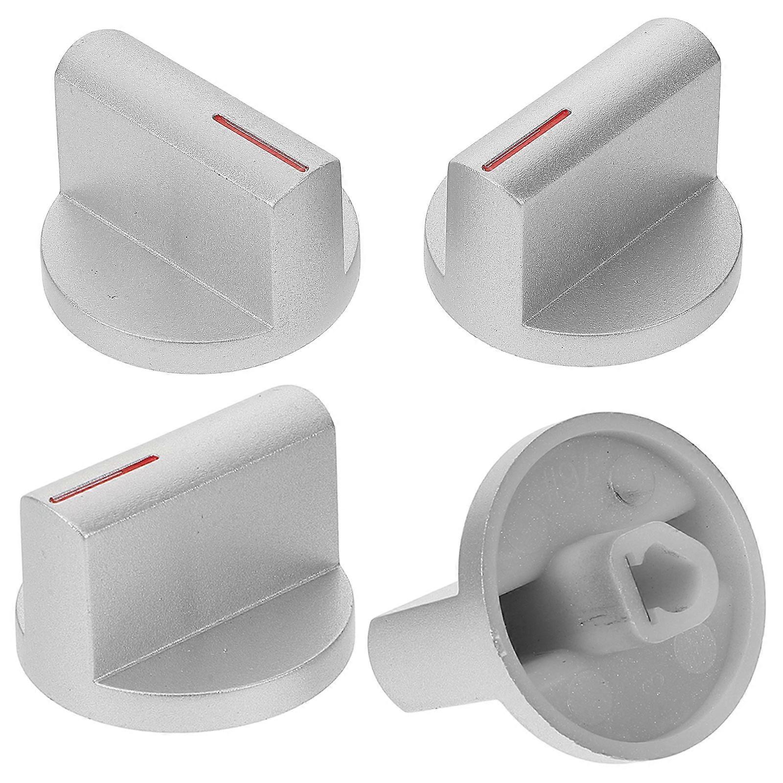 Knob Replacement Gas Stove Knob Adjustable Flame Control Home Use 4Pack