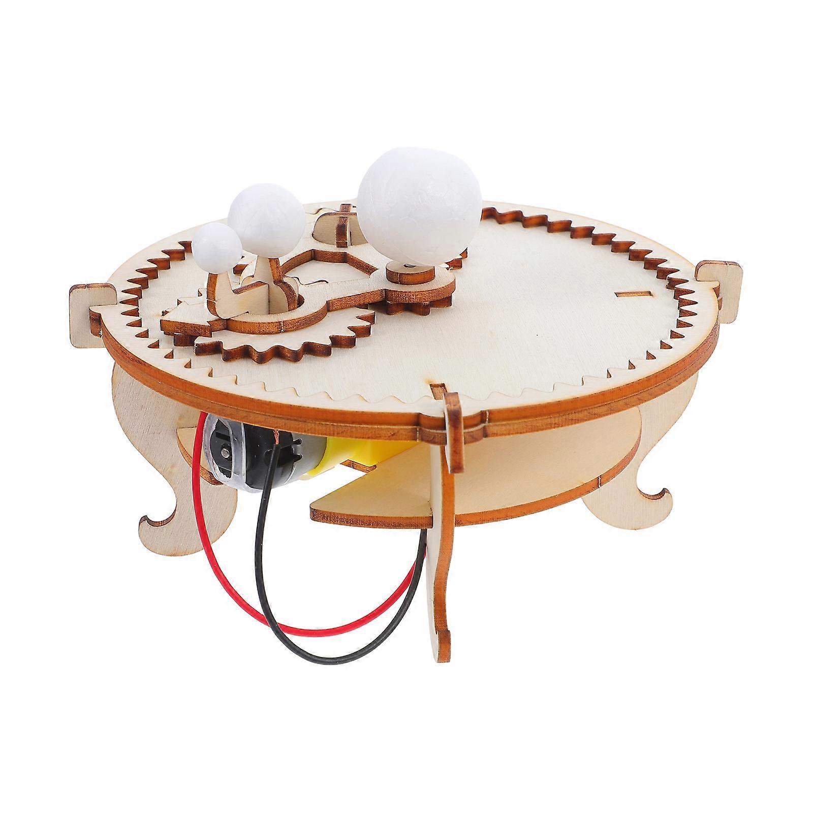 Scientific Experiment Educational Toy Earth Moon for Kids DIY Kit