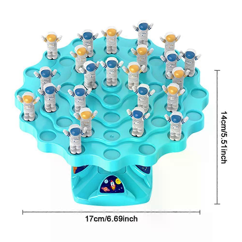 Funny Astronaut Frog Balancing Toy Balance Tree Puzzle Toy Balancing Board Game Parent-Child Interaction Entertainment Games