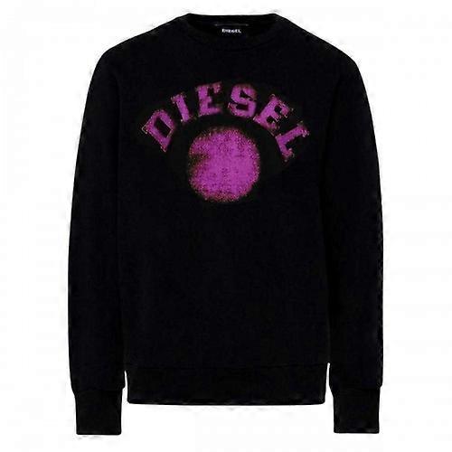 Diesel Mens Faded Dot Logo Sweatshirt