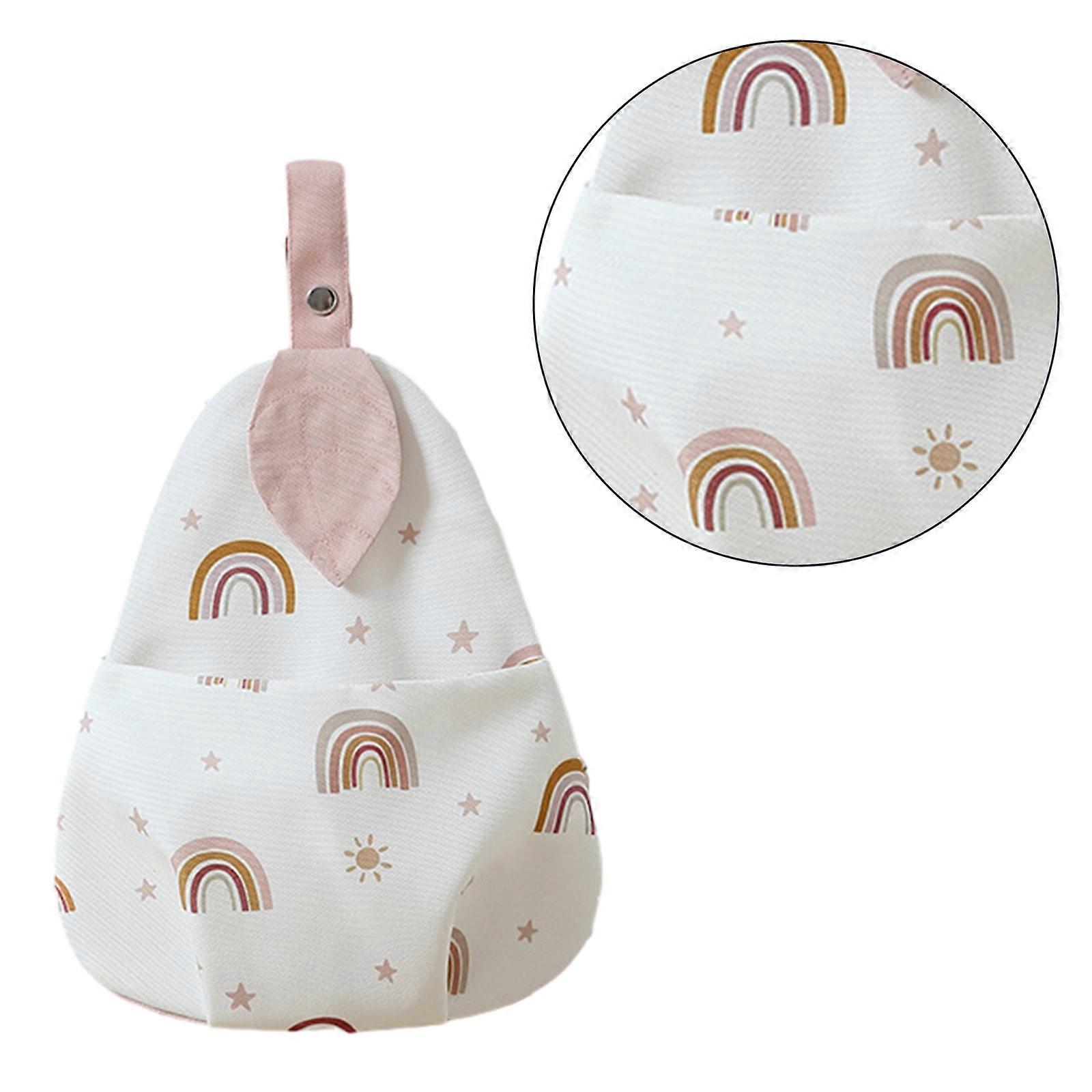 Plassbesparende oppbevaringspose til nattbordet Allsidig oppbevaringspose til barnerommet Multifunksjonell for babyseng Hold deg organisert Rydd opp rot Flerfarget