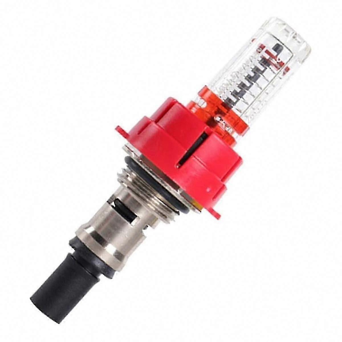 6 Pcs Underfloor Heating Manifold Flow Meter with Visual Flow Monitoring Regulator