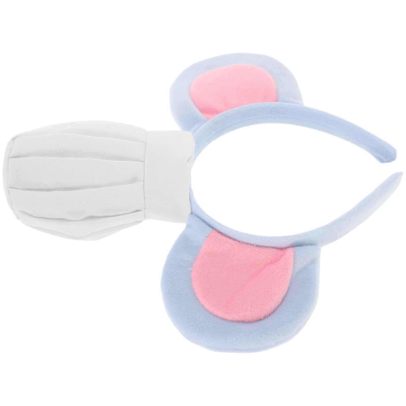Old Mouse Ears Headband with Chef Hat for Party Decoration Fun