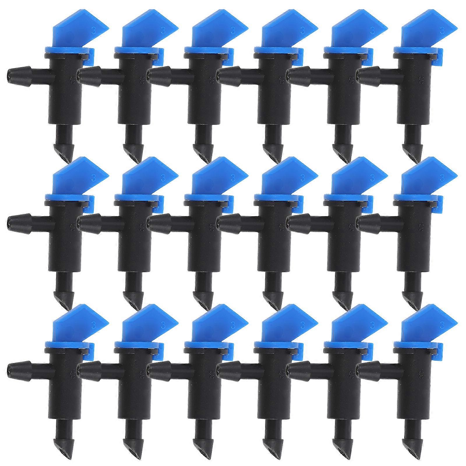 Garden Irrigation Dripper for Watering Plants with Control Emitters 50Pcs