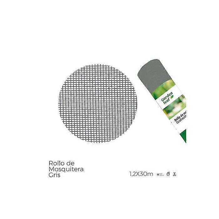 Graues Moskitonetz 1,20 x 30 m