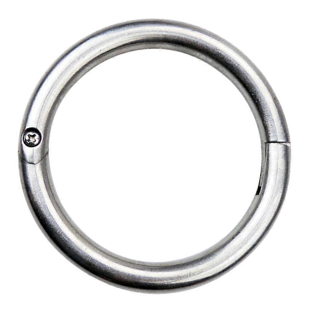 Silver Cattle Nose Ring Stainless Steel Traction Tool for 1Pcs Use