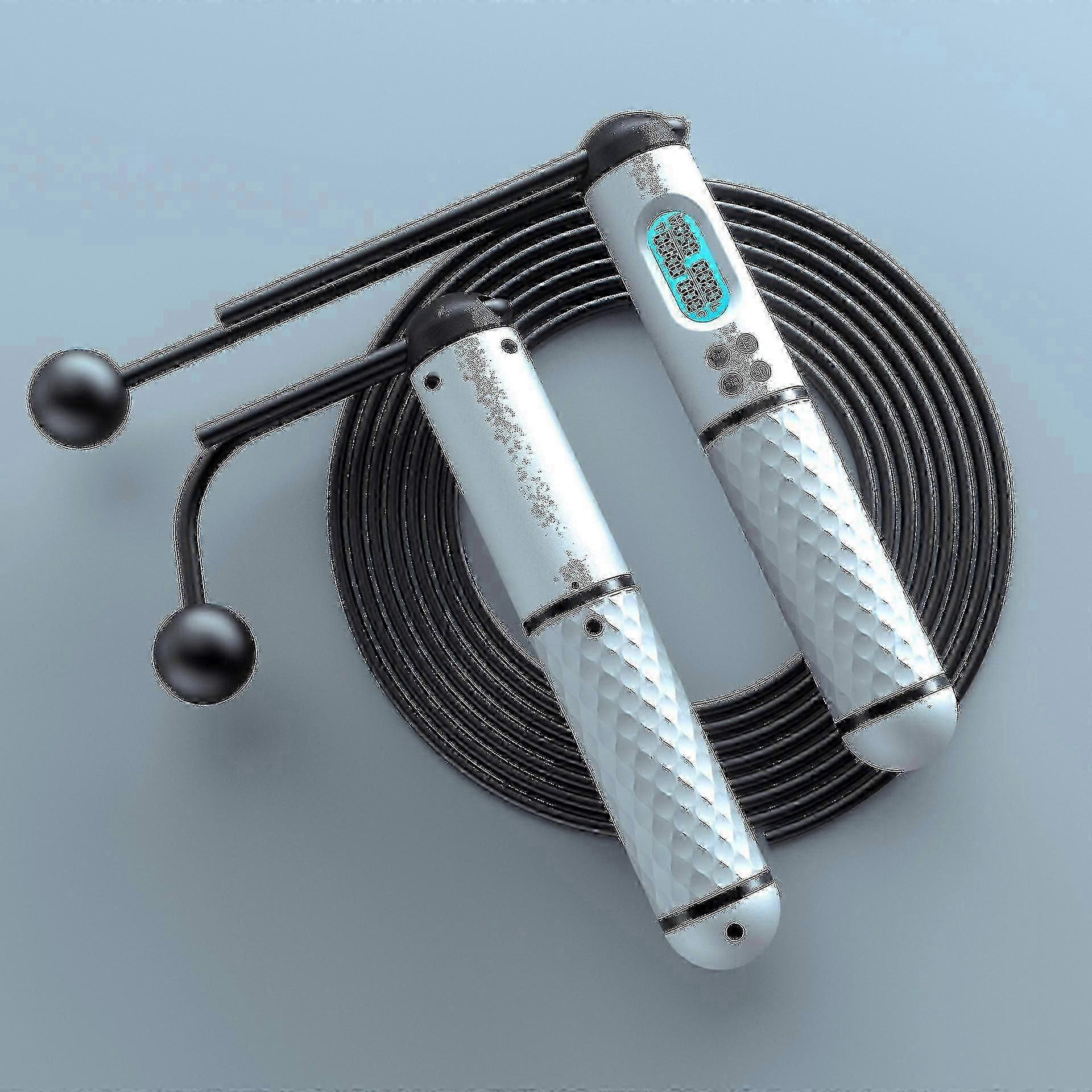 Jump Rope, Digitally Weighted Cordless Jump Rope, Adjustable