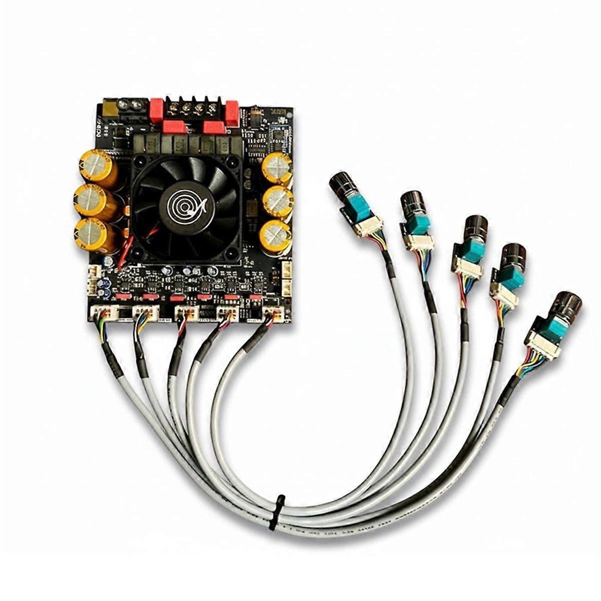 SUB1200Q Bt Amplifier Board QCC3034+ES9023 with Subwoofer Extension Bluetooth Digital Amplifier Boa