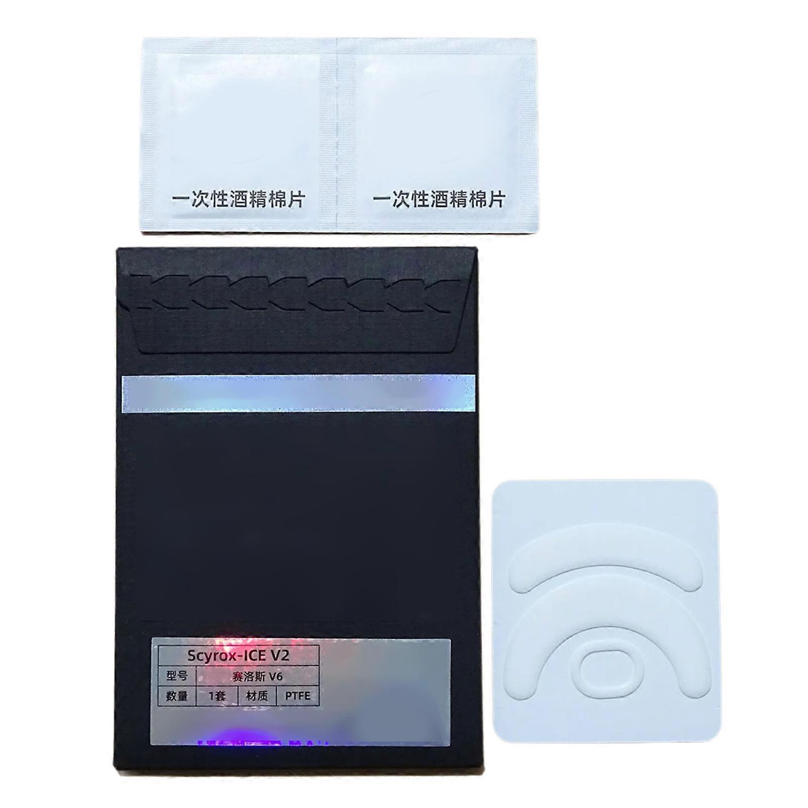 1Pack EsportsTiger ICE Version Mouse Skates Mouse Feet Sticker for Scyrox Mouse Glides Multicolor