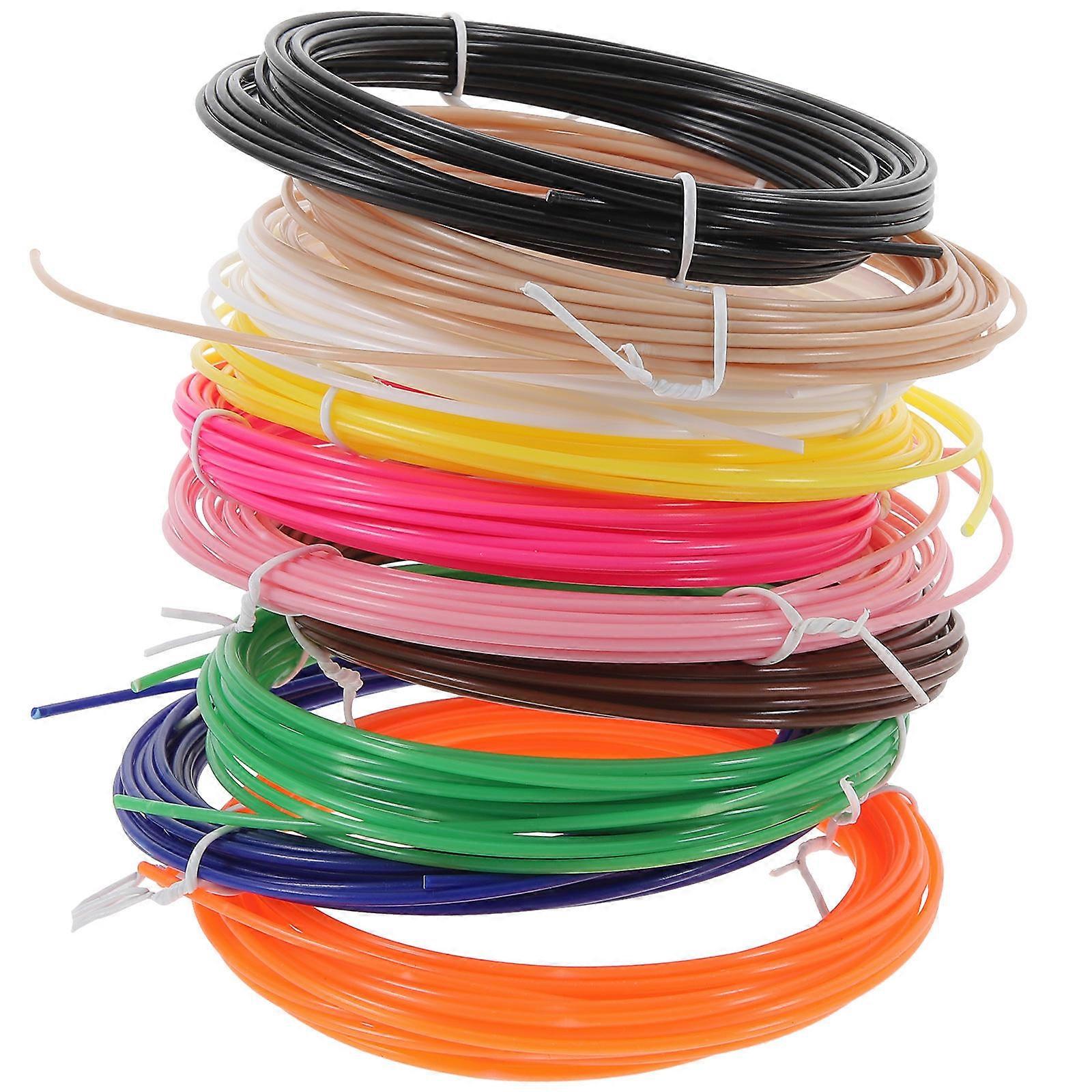 3D Printer Filament ABS Durable Material for Printing 30Pcs Pack