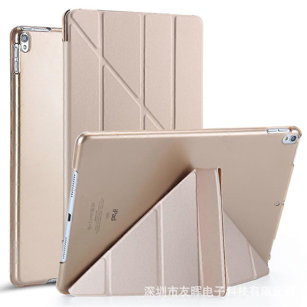 Stylish Case For Ipad 10.2 2019/10.2 2020 Gold Transformers Frosted