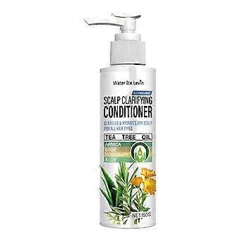 Sulfate Free Hair Conditioner with Tea Tree Oil, Moisturizing Treatment for Dry, Itchy, Flaky Scalp and Damaged Hair, For Men and Women, 150g
