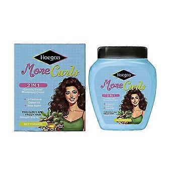 Trattamento per capelli ricci Mais Cachos 25-26, Mais Cachos idrata i ricci, elimina l'effetto crespo, crema condizionante 2 in 1 e crema per pettinare 4 OZ