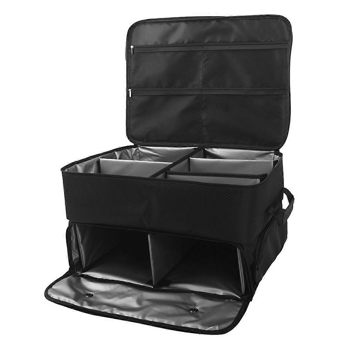 Golf Trunk Organizer with Separate Ventilated Compartment , Waterproof Golf Locker Bag Golf Accesso
