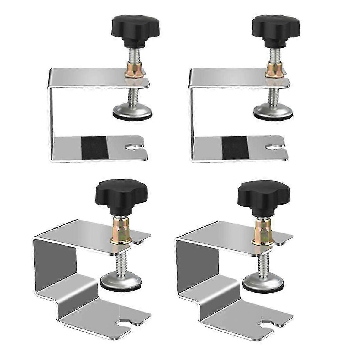 4PCS C Clamp Cabinet Hardware Jig Drawer Fixing Clip for Install Door Drawer Front Knobs Pulls Hand