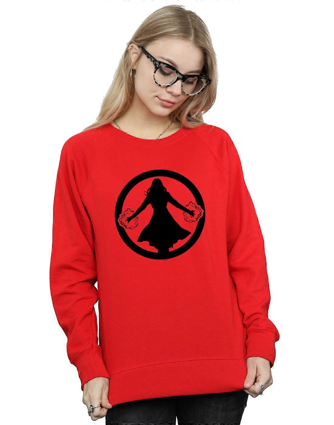 Marvel kvinner ' s Scarlet Witch symbol Pullover
