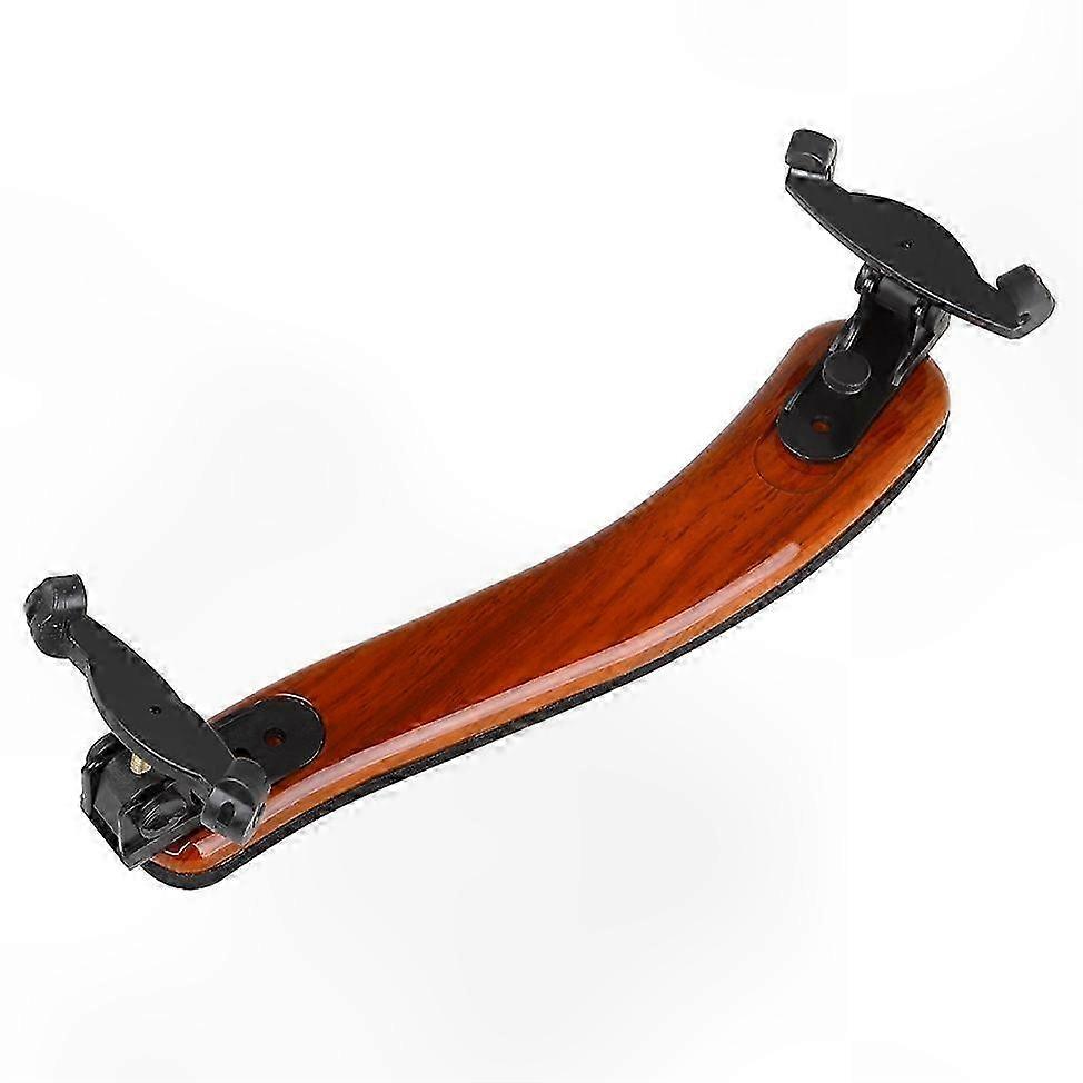Adjustable Maple Wood Violin Shoulder Rest for 1/4, 1/2, and Full Size Instruments
