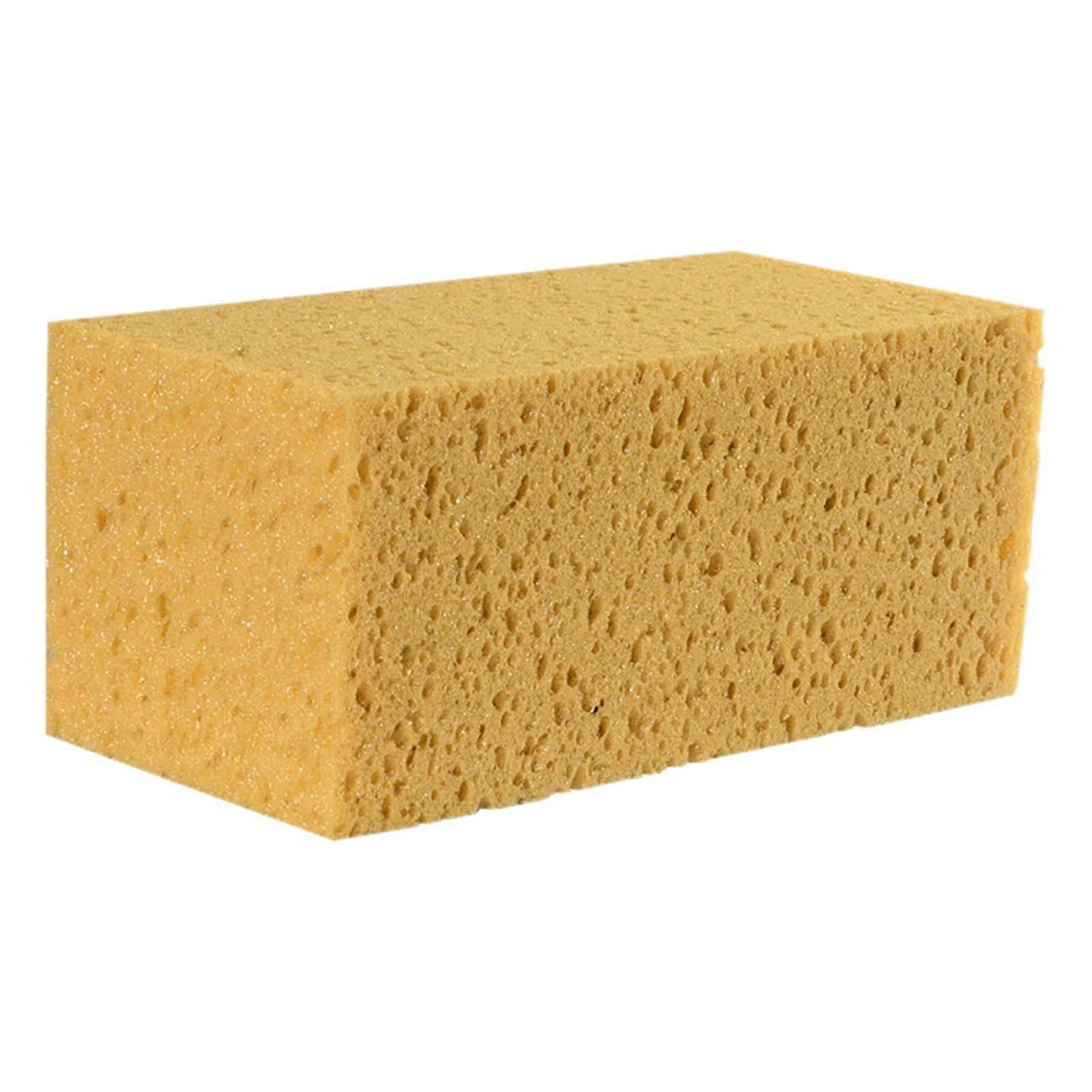 Extra Thick Car Wash Sponge Honeycomb Pad, Scratch Deep Cleaning and Super Absorbent